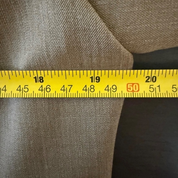 Lafayette 148 New York Brown Wool Blend Lined‎ Blazer Business Work Size 10 - Picture 6 of 10